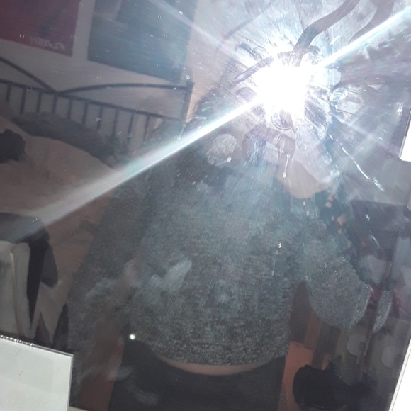 knit grey sweater from aéropostale - Picture 4 of 5